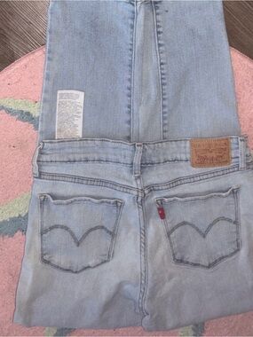 Levi's Light Blue Women's Stretch 712 Slim Jeans